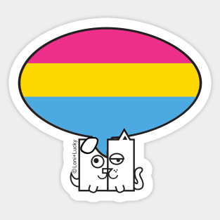 Proud Pansexual Sticker